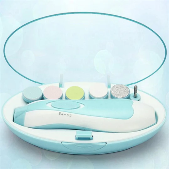 Baby Care Combo | Electric Nail Trimmer Set + Silicone Shower Cap | FREE Delivery