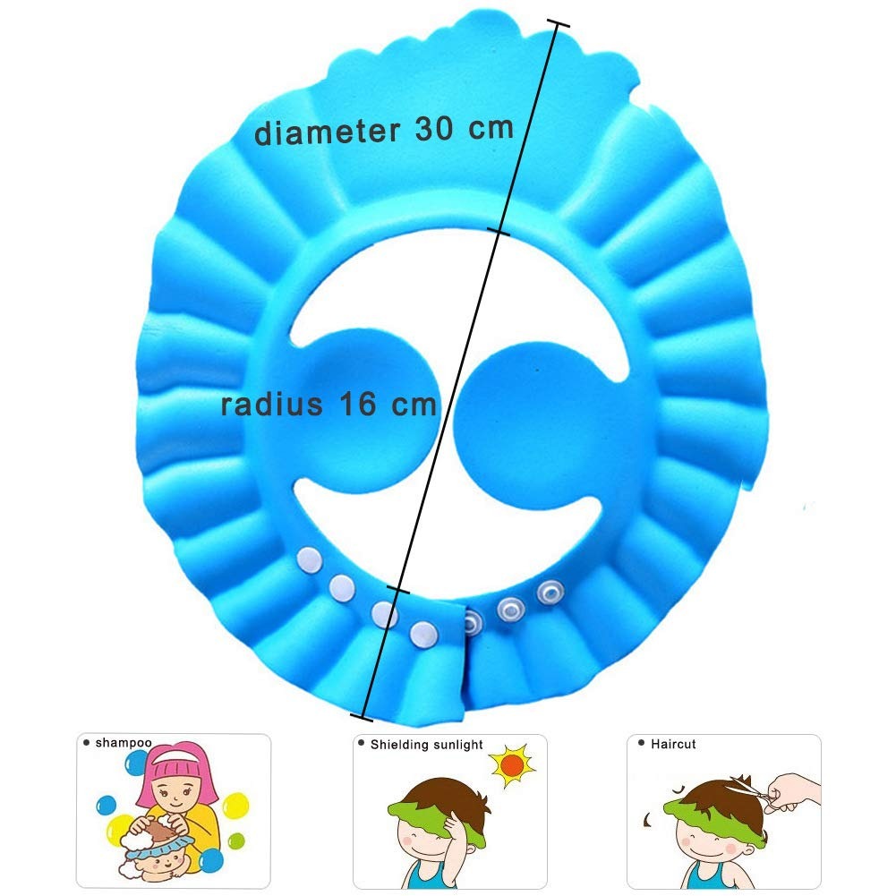 Baby Care Combo | Electric Nail Trimmer Set + Silicone Shower Cap | FREE Delivery