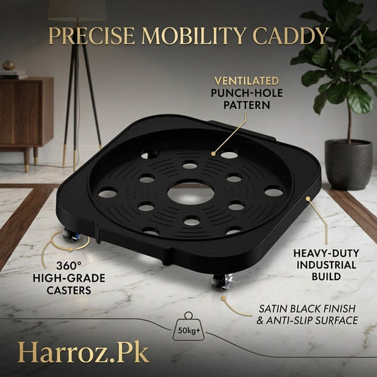 Heavy Duty Gas Cylinder Trolley with Wheels | Movable LPG Cylinder Stand | Harroz Pakistan