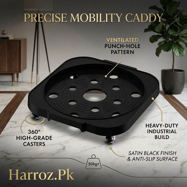 Heavy Duty Gas Cylinder Trolley with Wheels | Movable LPG Cylinder Stand | Harroz Pakistan