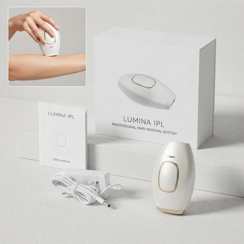 IPL Laser Hair Removal Device | 500,000 Flashes | At-Home Hair Reduction | Harroz Pakistan